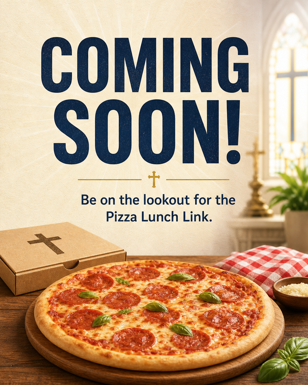 Coming Soon: Pizza Lunch Link