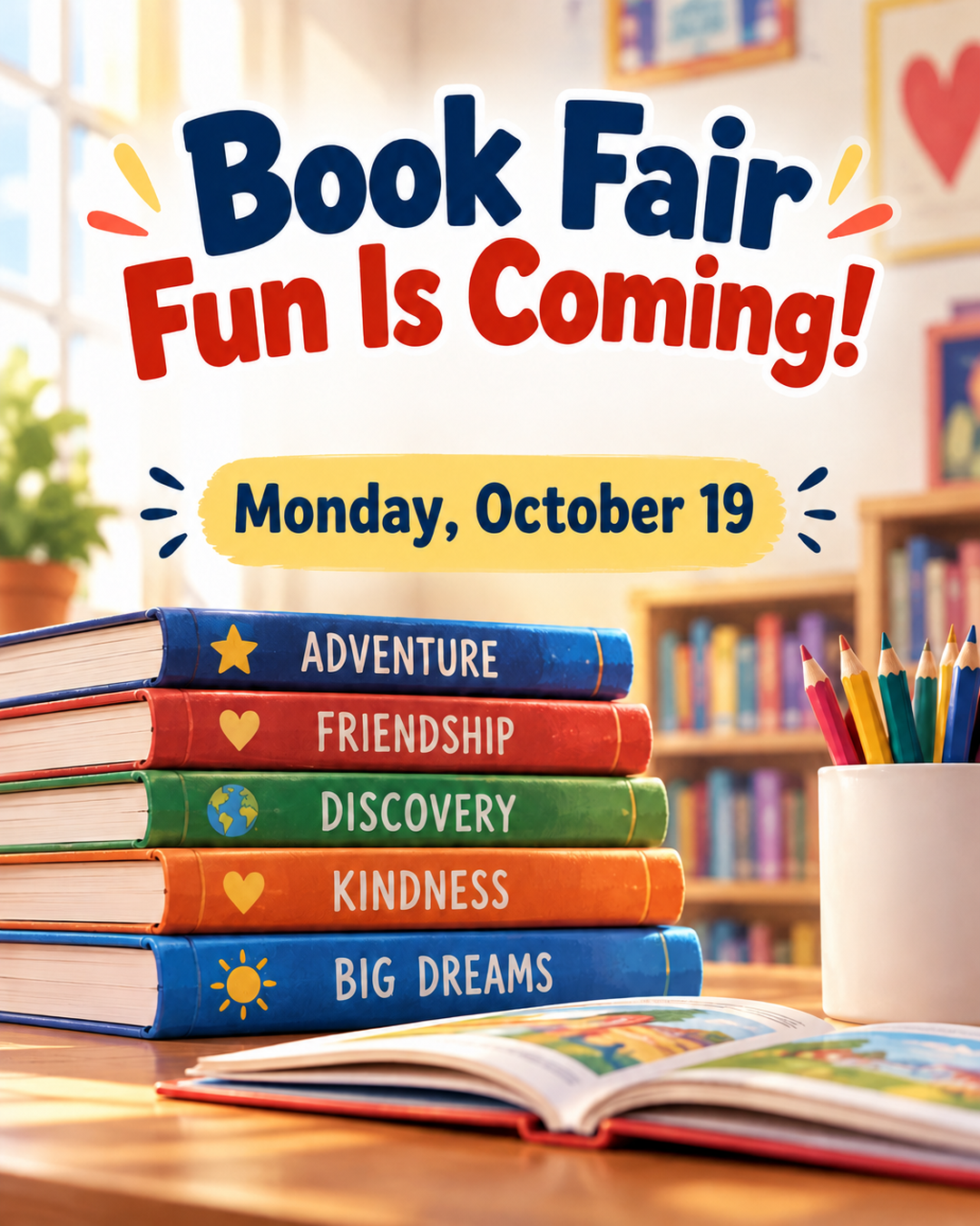 The Book Fair Is Open!
